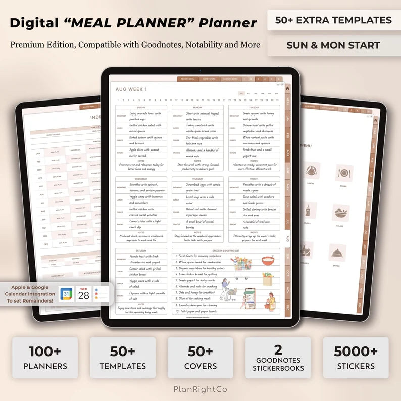 Digital Meal Planner