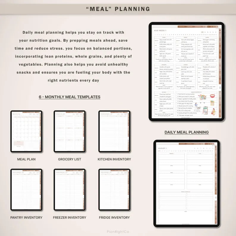 Digital Meal Planner