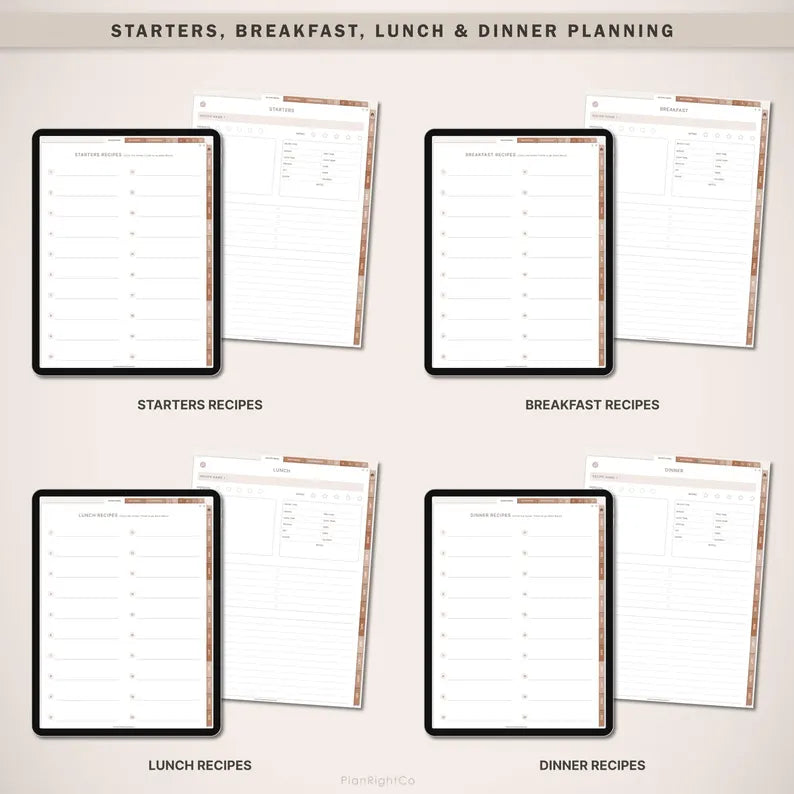 Digital Meal Planner